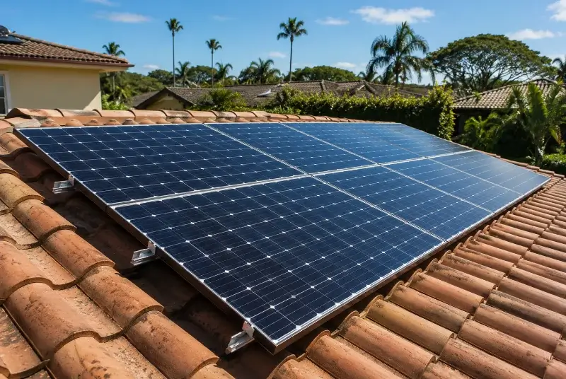 Installation de panneaux solaires à Brielles